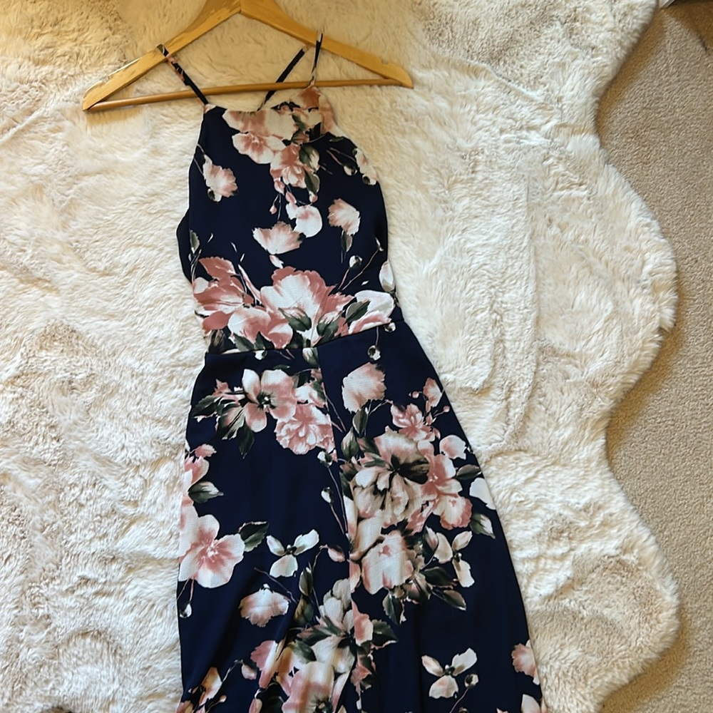 Floral jumper.